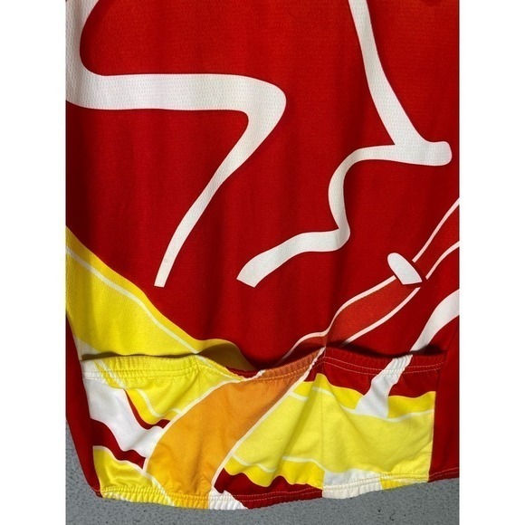 Men's Medium Cycling Shirt 1/4 Zip Spinning Enthusiast Bicycle Jersey Comfort - Picture 10 of 10